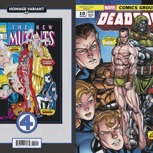 STL349405 DEADPOOL #10 CHAD HARDIN FANTASTIC FOUR HOMAGE VAR