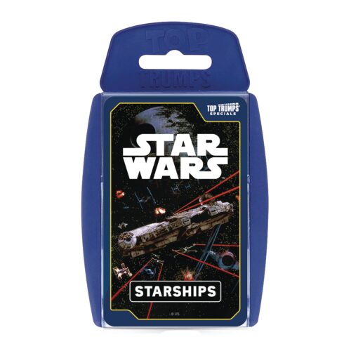 STL351134 TOP TRUMPS STAR WARS STARSHIPS GAME
