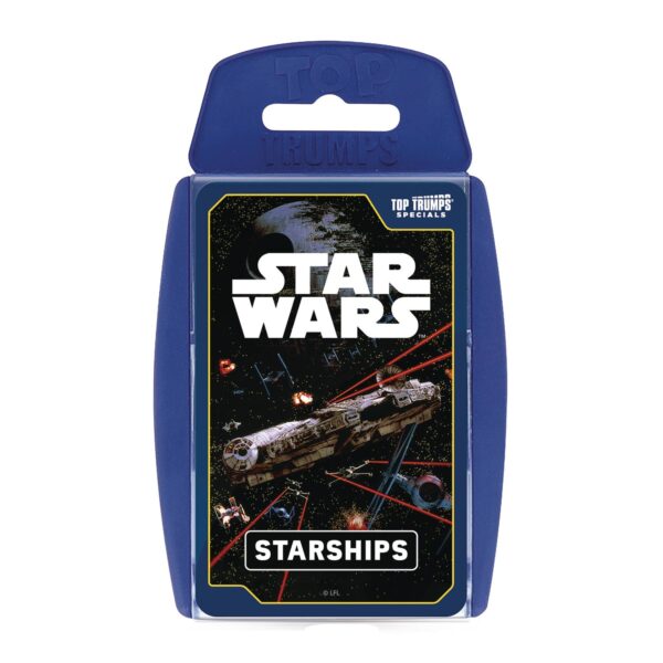 STL351134 TOP TRUMPS STAR WARS STARSHIPS GAME