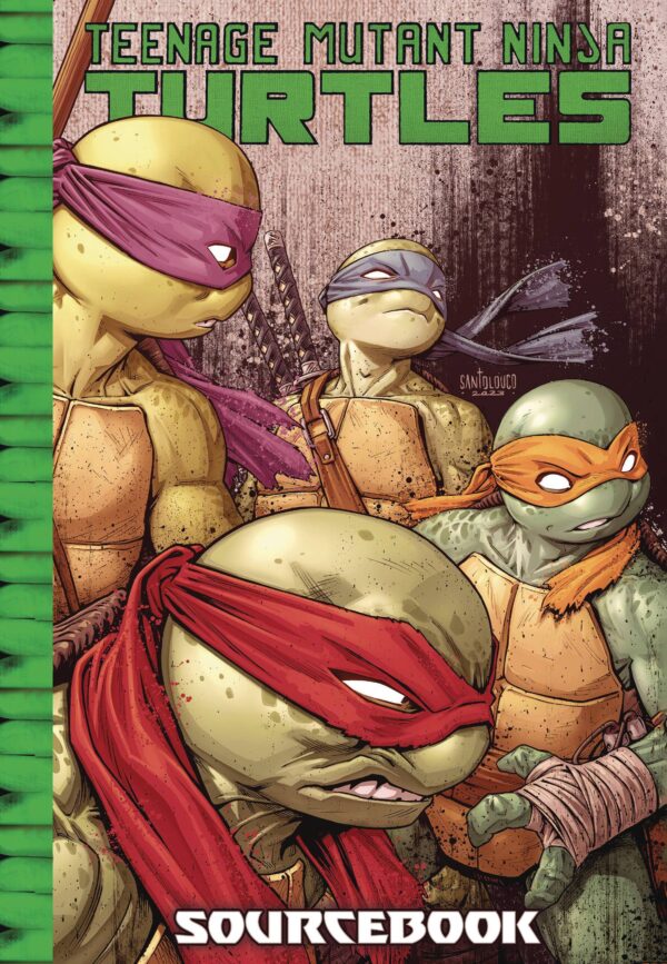 STL354016-1 TMNT IDW SOURCEBOOK HC