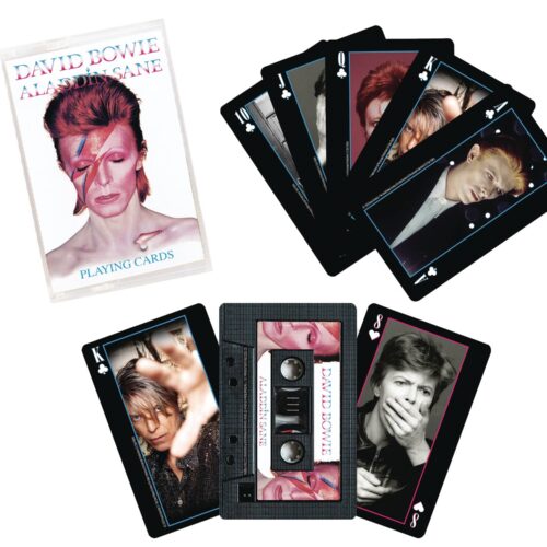 DAVID BOWIE CASSETTE PLAYING CARDS