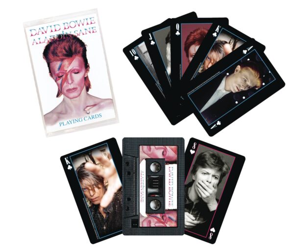 STL354159 DAVID BOWIE CASSETTE PLAYING CARDS
