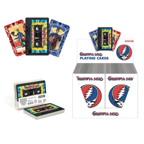 STL354163 GRATEFUL DEAD CASSETTE PLAYING CARDS