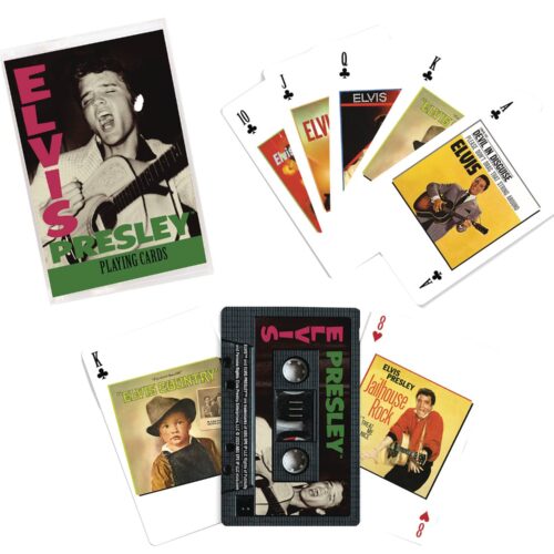ELVIS PRESLEY CASSETTE PLAYING CARDS