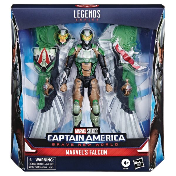 STL354279 CAPTAIN AMERICA LEGENDS 6IN BNW FALCON AF