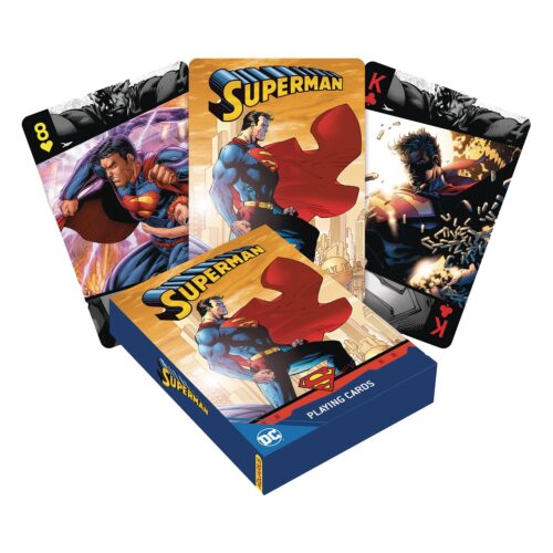 STL364470 SUPERMAN PLAYING CARDS