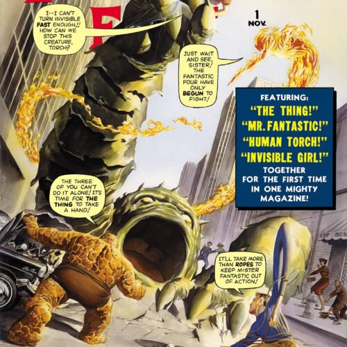STL365359 FANTASTIC FOUR FACSIMILE ED #1 ALEX ROSS VAR