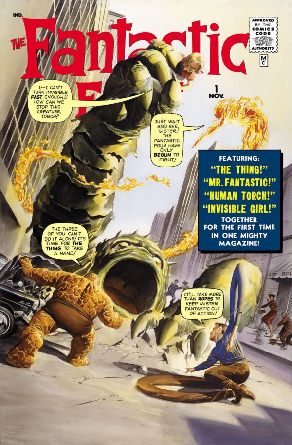 FANTASTIC FOUR FACSIMILE ED #1 ALEX ROSS VAR