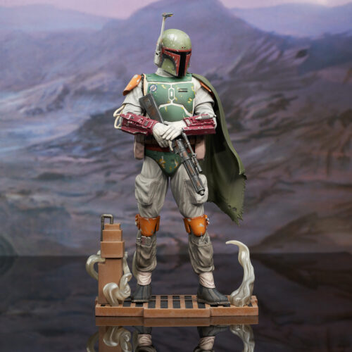 SW_BobaFett_Milestone_01__70986 STAR WARS MILESTONES ROTJ BOBA FETT INTERNATIONAL ED STATUE