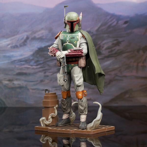 SW_BobaFett_Milestone_02__78764 STAR WARS MILESTONES ROTJ BOBA FETT INTERNATIONAL ED STATUE