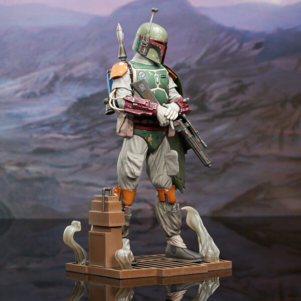SW_BobaFett_Milestone_07__58922 STAR WARS MILESTONES ROTJ BOBA FETT INTERNATIONAL ED STATUE