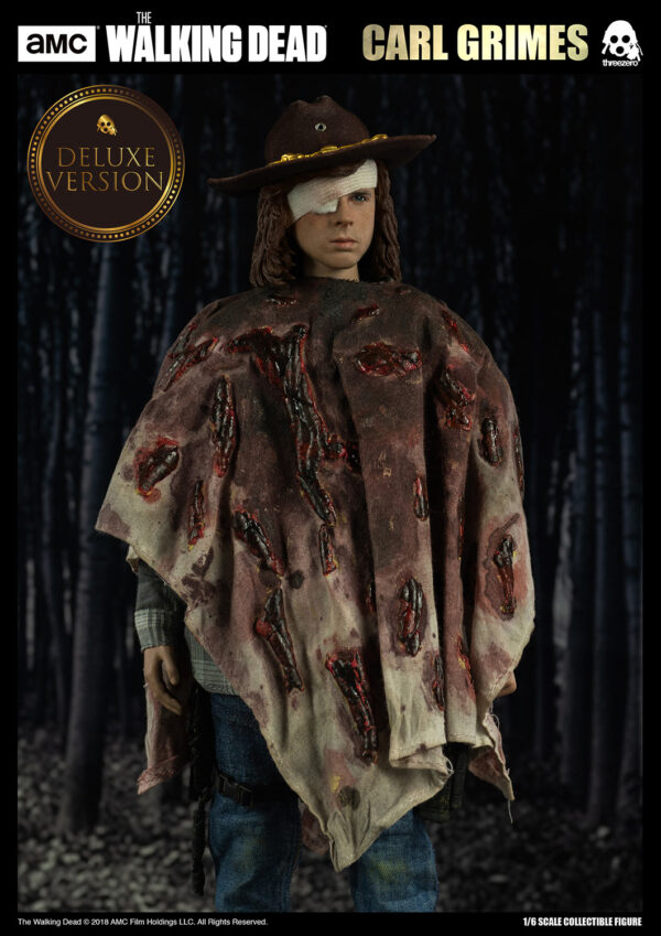 WALKING DEAD CARL GRIMES 1/6 SCALE FIG DLX ED