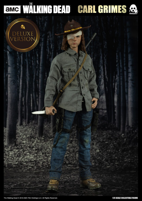 WALKING DEAD CARL GRIMES 1/6 SCALE FIG DLX ED