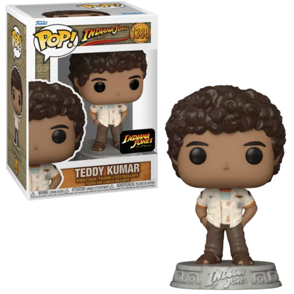 POP MOVIES INDIANA JONES TEDDY KUMAR VIN FIG