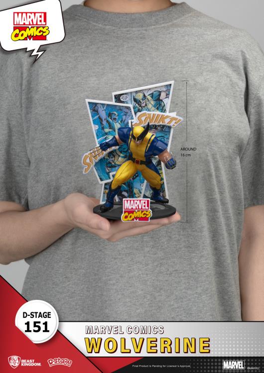 a91d47fb-59fe-4823-bd42-977513cc5c67 SDCC 2024 MARVEL COMICS DS-151 WOLVERINE D-STAGE PX STATUE