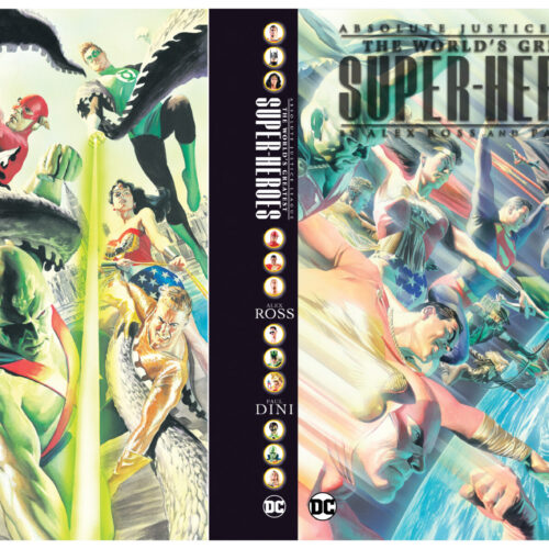 ABSOLUTE JUSTICE LEAGUE THE WORLDS GREATEST SUPER-HEROES BY ALEX ROSS & PAUL DINI HC (2024 EDITION)