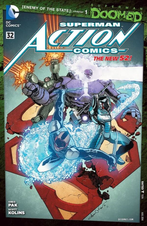 ACTION COMICS #32 (DOOMED)