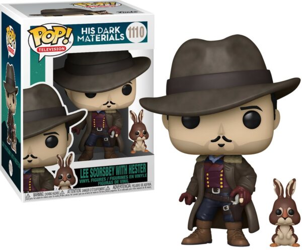 POP & BUDDY HIS DARK MATERIALS LEE W/ HESTER VINYL FIG