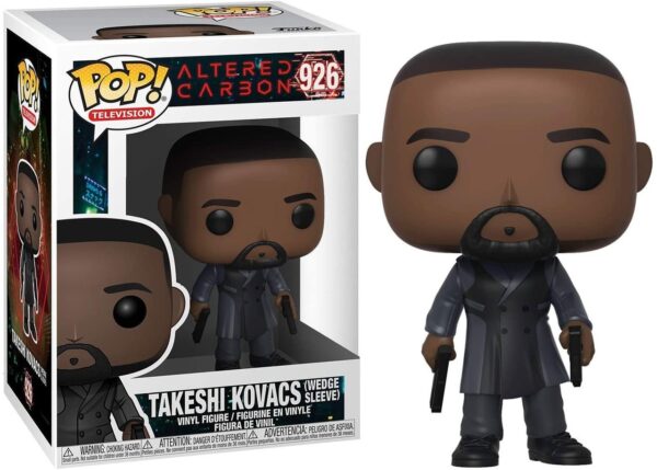 POP TV ALTERED CARBON TAKESHI KOVACS (WEDGE SLEEVE) VIN FIG