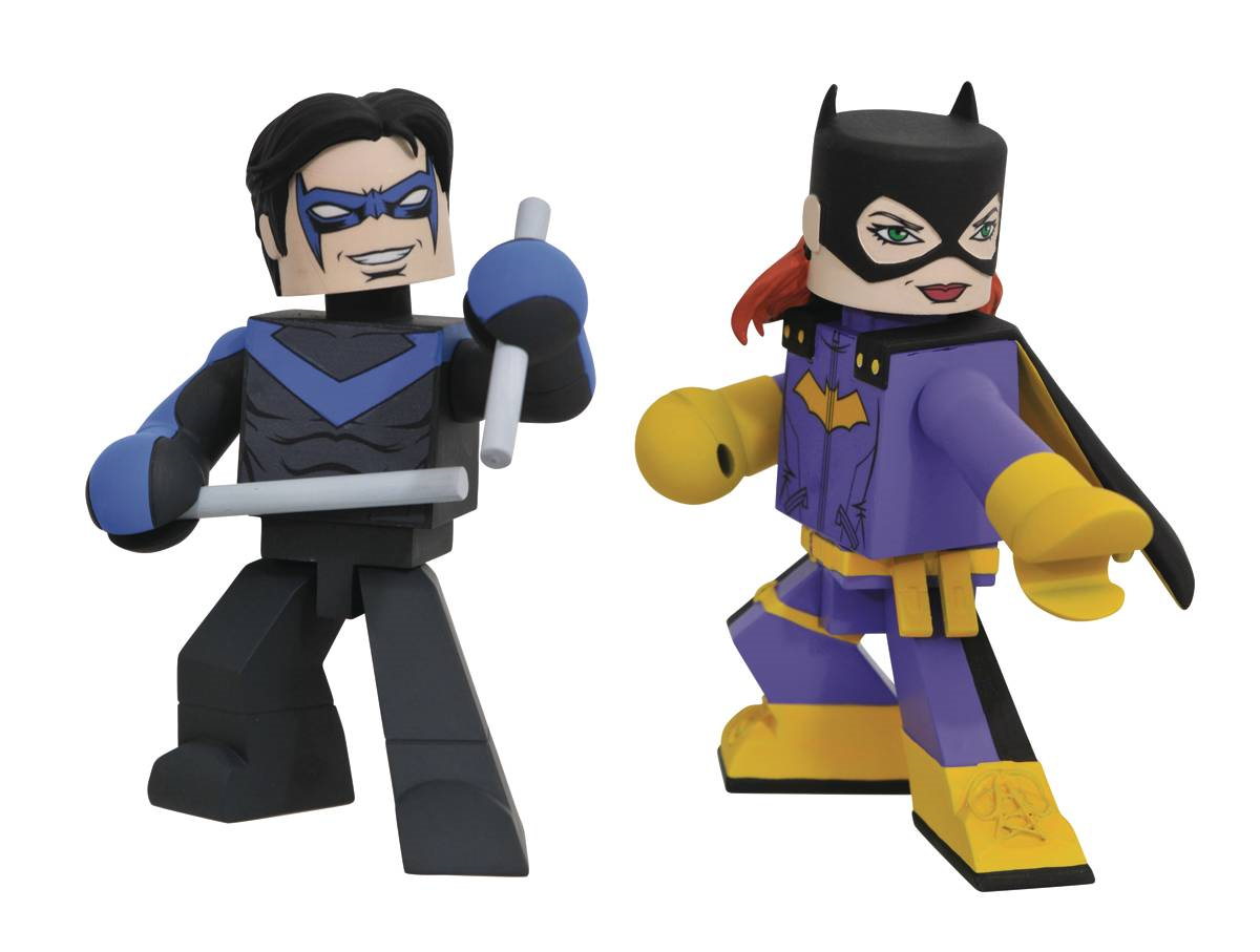 batgirl-nightwing FCBD 2018 DC BATGIRL & NIGHTWING COMIC VINIMATE 2PK