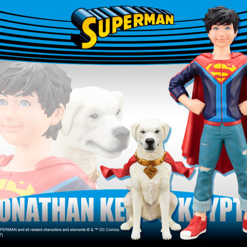 DC COMICS SUPERSONS JONATHAN KENT & KRYPTO 2PK ARTFX+ STATUE