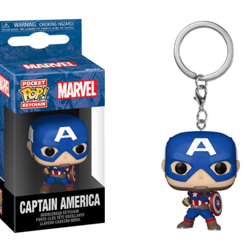 Pocket Pop! Keychain: Marvel New Classics - Captain America