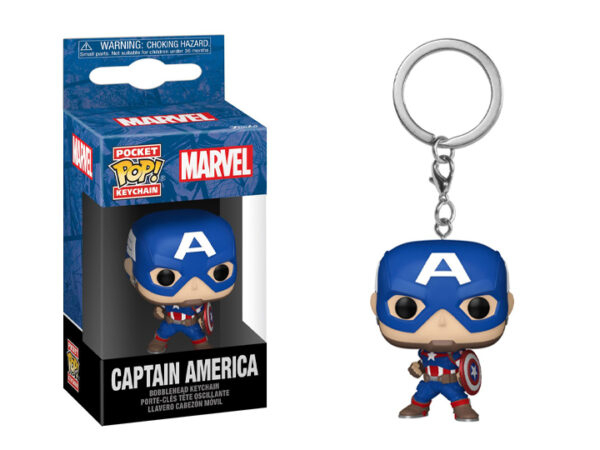 Pocket Pop! Keychain: Marvel New Classics - Captain America