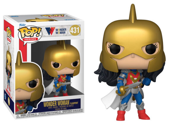 POP HEROES WONDER WOMAN 80TH WW FLASHPOINT VIN FIG