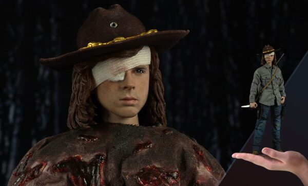WALKING DEAD CARL GRIMES 1/6 SCALE FIG DLX ED