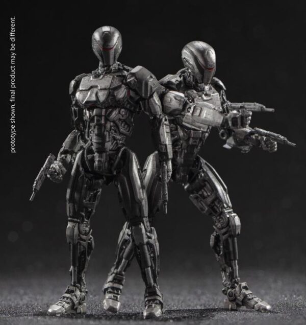 ROBOCOP 2014 EM208 PX 1/18 SCALE FIG 2PK