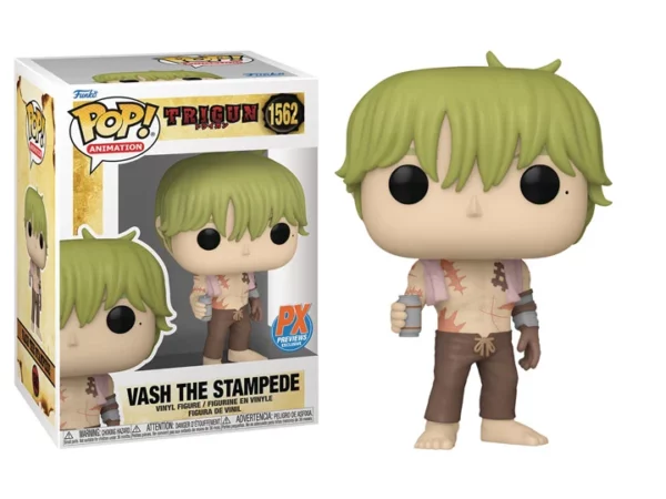 POP ANIMATION TRIGUN VASH SHIRTLESS PX VIN FIG