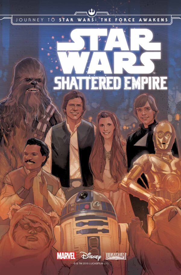 clean-1 Journey to Star Wars: The Force Awakens - Shattered Empire #1-4 ( COMPLETE SET )