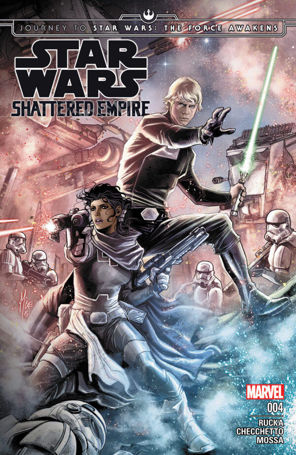 clean-4 Journey to Star Wars: The Force Awakens - Shattered Empire #1-4 ( COMPLETE SET )
