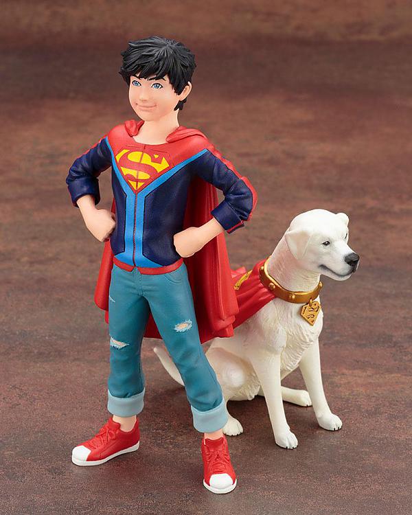 DC COMICS SUPERSONS JONATHAN KENT & KRYPTO 2PK ARTFX+ STATUE