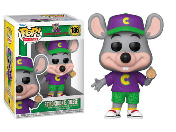 POP AD ICON CHUCK E CHEESE CHUCK VIN FIG
