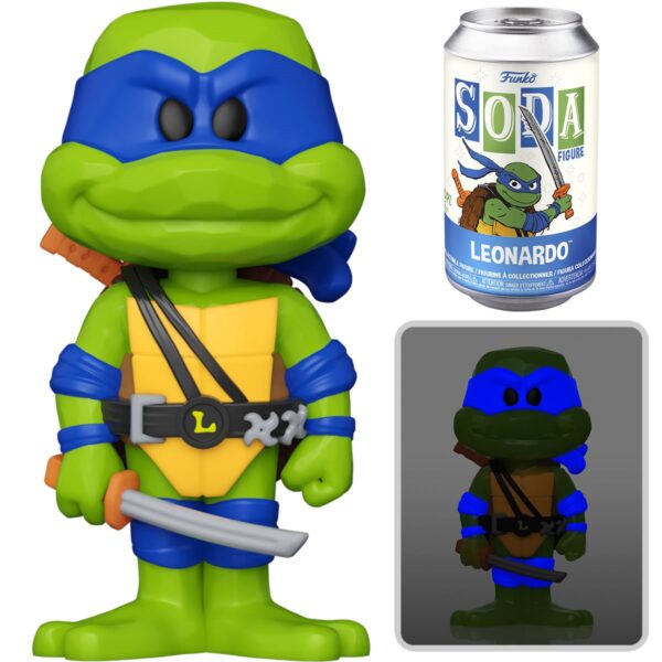 VINYL SODA TMNT LEONARDO W/ CH VIN FIG