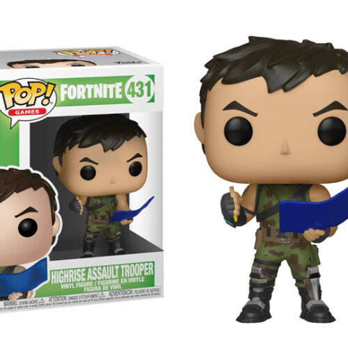 POP GAMES FORTNITE S1 HIGHRISE ASSAULT TROOPER VINYL FIG