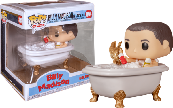 POP DELUXE BILLY MADISON BILLY IN BATH VINYL FIGURE