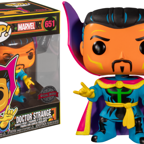 POP Black Light Doctor Strange Vinyl Figure