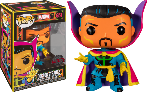 POP Black Light Doctor Strange Vinyl Figure