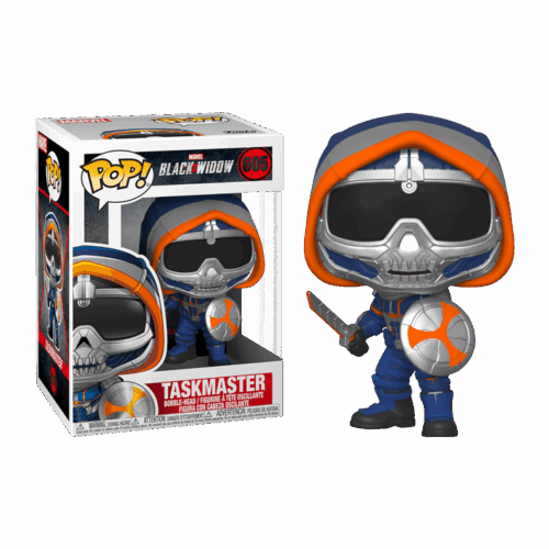 funko-pop-black-widow-taskmaster-with-shield-605 POP MARVEL BLACK WIDOW TASKMASTER W/ SHIELD VINYL FIGURE