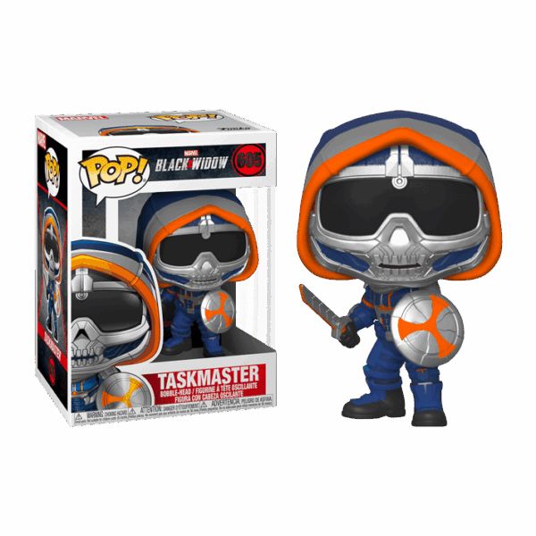 funko-pop-black-widow-taskmaster-with-shield-605 POP MARVEL BLACK WIDOW TASKMASTER W/ SHIELD VINYL FIGURE