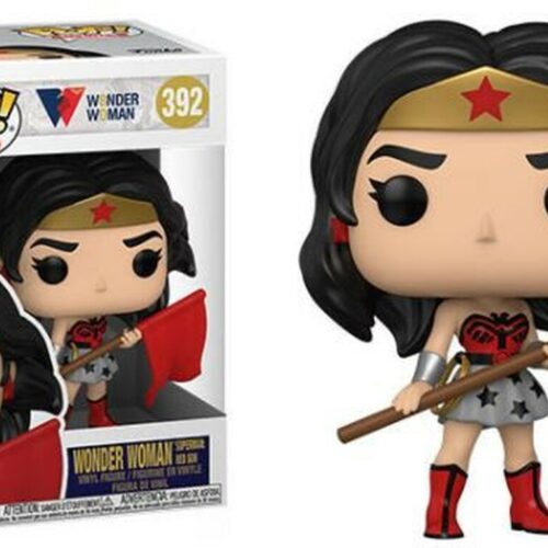 POP HEROES WONDER WOMAN 80TH WW SUPERMAN RED SON VIN FIG