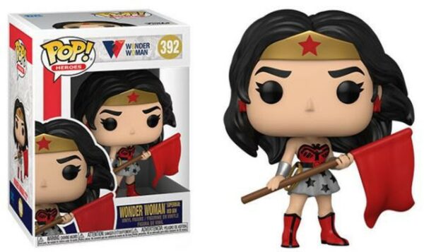 POP HEROES WONDER WOMAN 80TH WW SUPERMAN RED SON VIN FIG