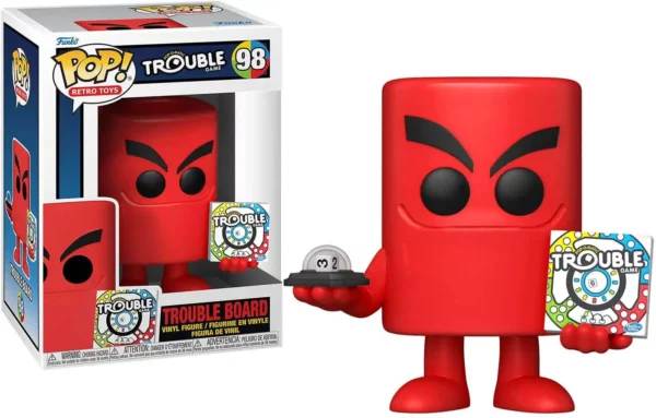 POP TROUBLE BOARD VINYL FIG
