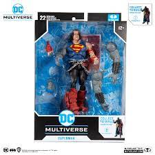 DC COLLECTOR BUILD-A  SUPERMAN 7IN SCALE AF WV4