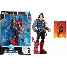 DC COLLECTOR BUILD-A  SUPERMAN 7IN SCALE AF WV4