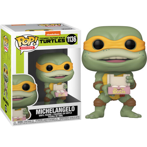 POP MOVIES TMNT 2 MICHAELANGELO VINYL FIG