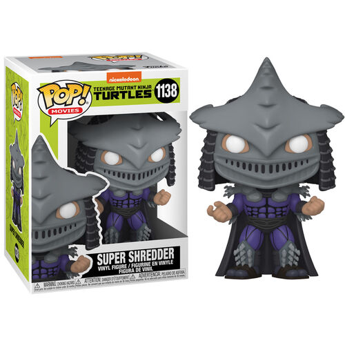 POP MOVIES TMNT 2 SUPER SHREDDER VINYL FIG