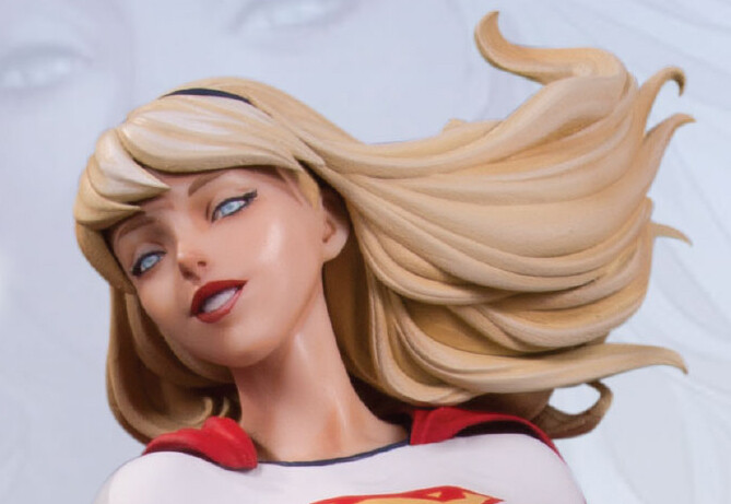 DC DESIGNER SER SUPERGIRL BY STANLEY LAU STATUE